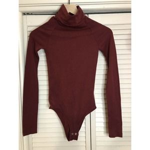 Intimately Free People Long Sleeve Body Suit Sz M/L